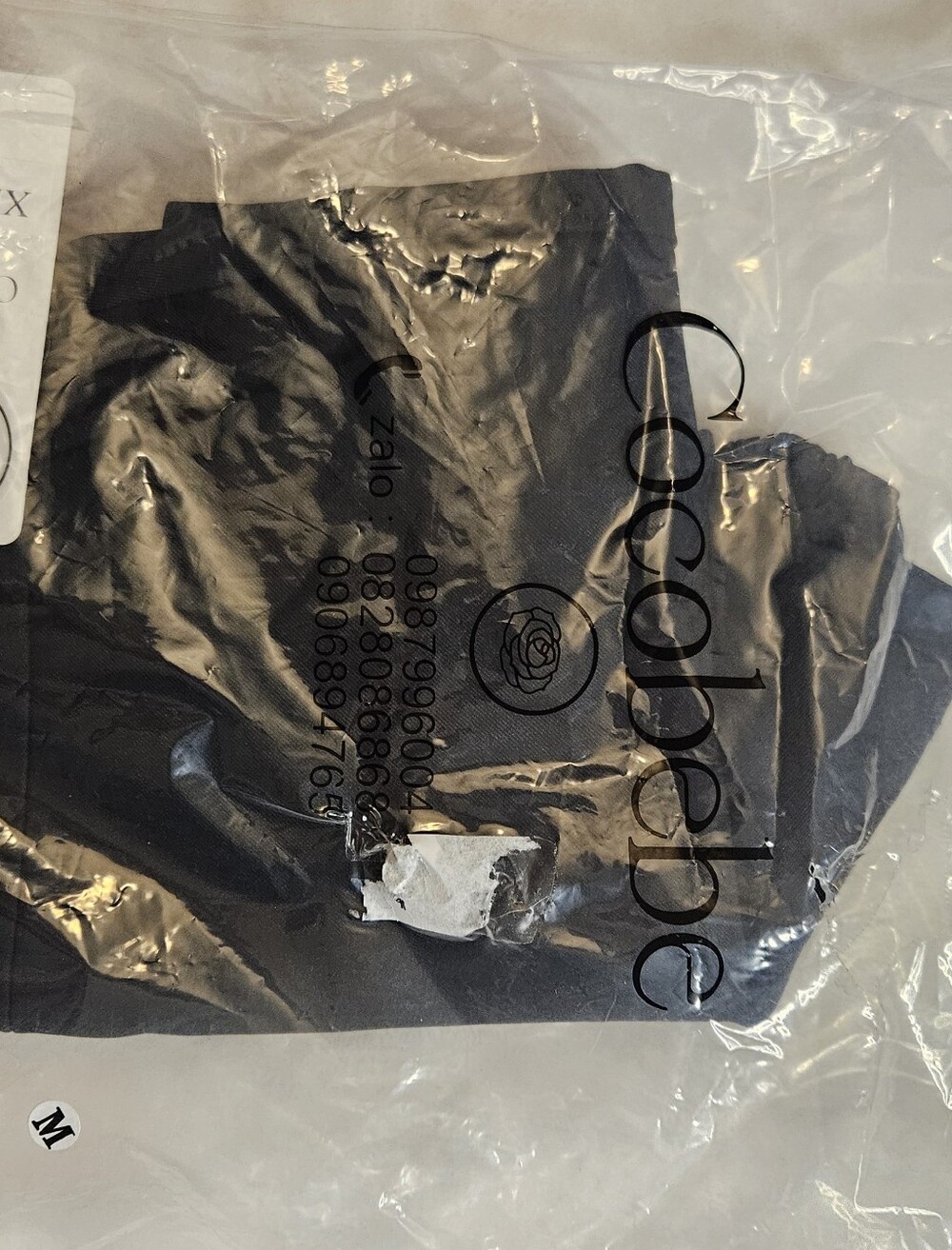 Black Mini Skirt with Clean Waistband - Picture 10 of 10